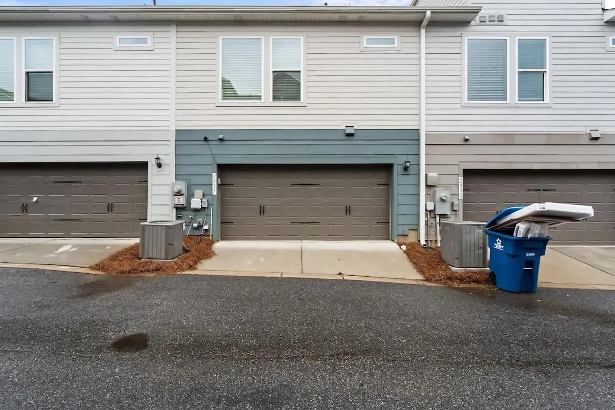 Luxurious King 3Br Townhouse In Uptown Charlotte! Villa 0*, Charlotte