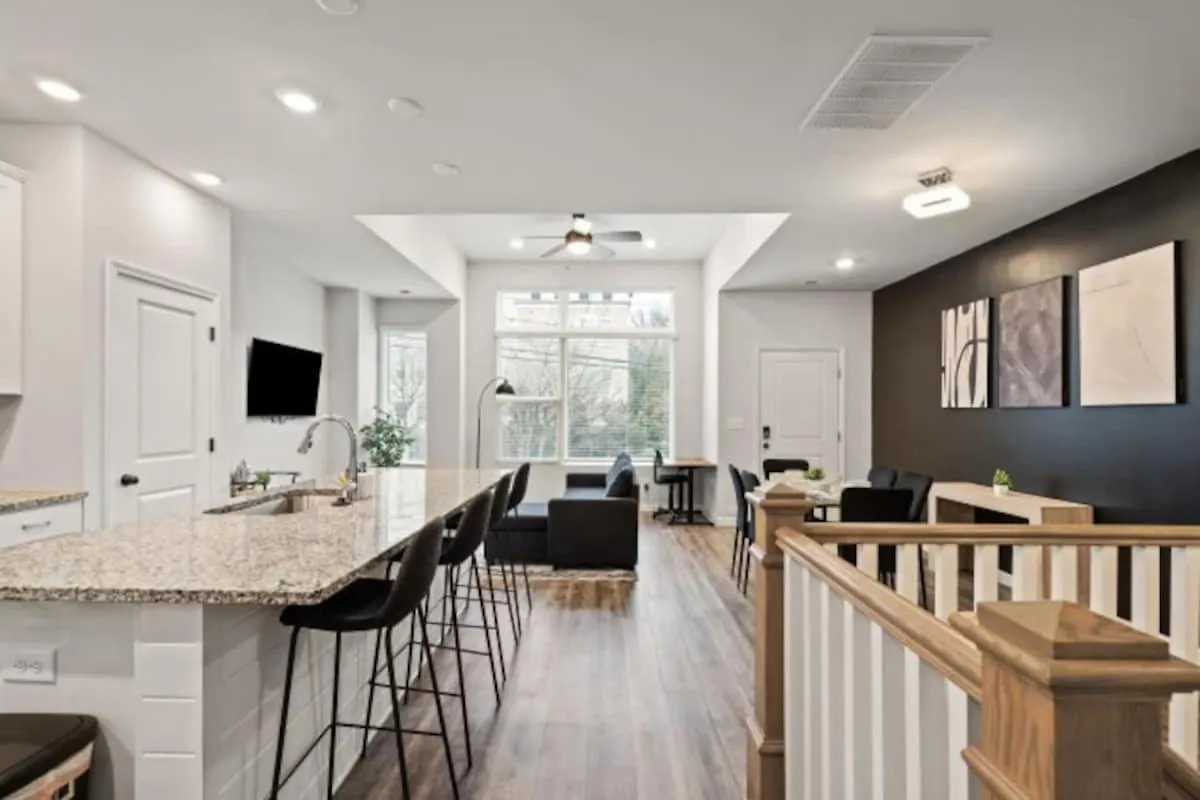 Luxurious King 3Br Townhouse In Uptown Charlotte! Villa Holiday home Charlotte